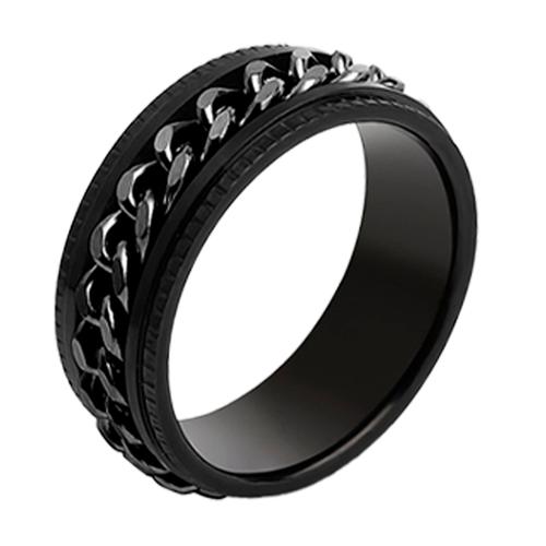 Anillo Titanio Giratorio Gadnic Anti Estrés Ansiedad - 0