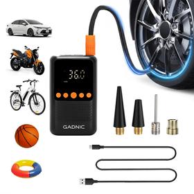 Inflador Compresor de Aire Inalámbrico Gadnic 7.4V 4000mAh Compacto