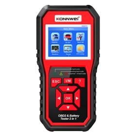 Escáner y Probador De Batería de Autos KONNWEI KW870 2 en 1 Multimarca