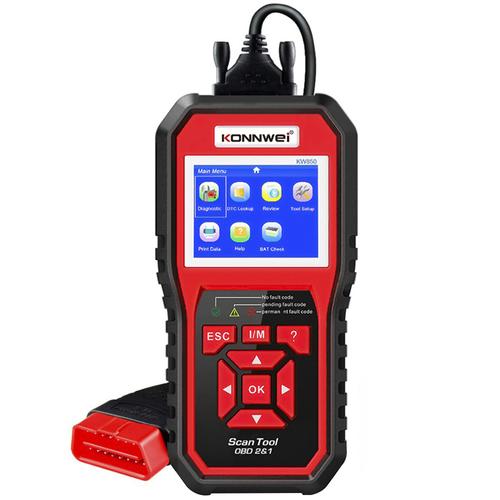 Scanner Automotriz Konwei KW850 Profesional OBD2 Diagnóstico Multimarca  Outlet - 0