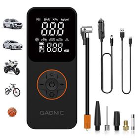 Inflador Inalámbrico Gadnic Portátil Compresor de Aire 7800 mAh 