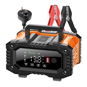 Cargador Inteligente De Batería De Autos y Motos Gadnic CBAT-Armor 12V 24V Mantenedor Portátil Apto Gel Acido LiFePo4