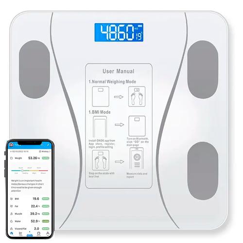 Balanza de Baño Gadnic Digital con APP - 0