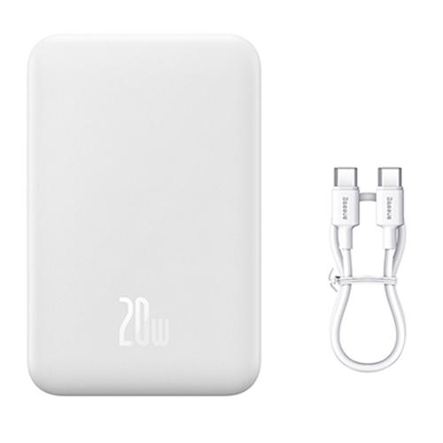 Cargador Portatil Inalambrico Baseus Power Bank Carga Rapida 20000mah 20w Tipo-C  - 0