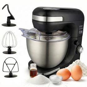 Batidora Planetaria Cuk By Gadnic 600W 5L Bowl Acero Inoxidable SUS304 7 Velocidades 220V Tapa Anti Salpicaduras  Accesorios