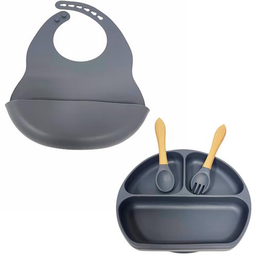 Set de Alimentación para Bebés Gadnic Silicona Premium - 0