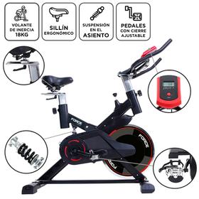Bicicleta Spinning Gadnic Spin5000 Indoor Disco de Inercia 18KG