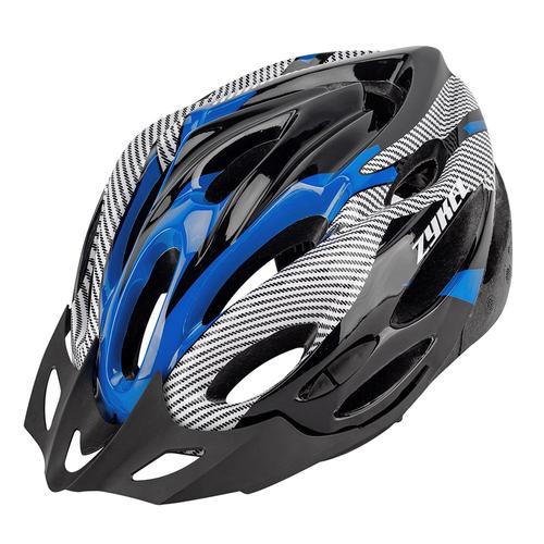 Casco Bicicleta Zykel Con Visera Regulación Ventilaciones  - 0