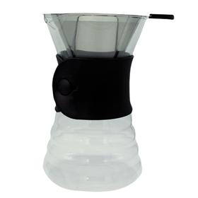 Decantador de Café V60 Gadnic Con Filtro Permanente Vidrio 