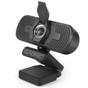 Webcam Gadnic 2K USB con Micrófono Streaming 1440p 30fps