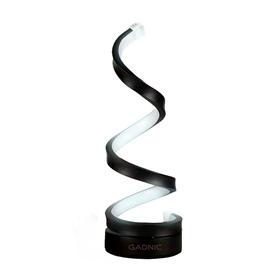 Lámpara De Mesa Gadnic Velador LED Espiral Regulable
