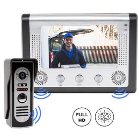 Portero Visor Eléctrico Timbre Gadnic Pantalla LCD Con Cámara