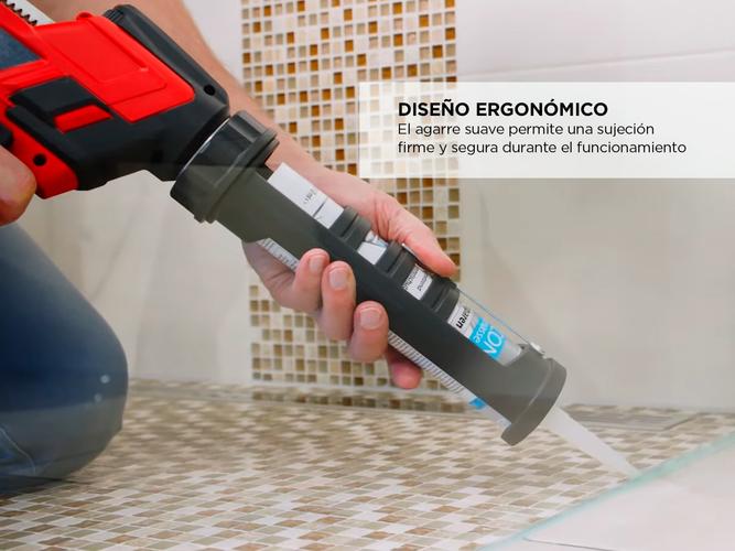 Pistola De Silicona Eléctrica Con Luz LED - Compatible Con Baterías Makita 18V, 4 Velocidades, Para Cartuchos De 280-310 Ml, Profesional Y Fácil De Usar