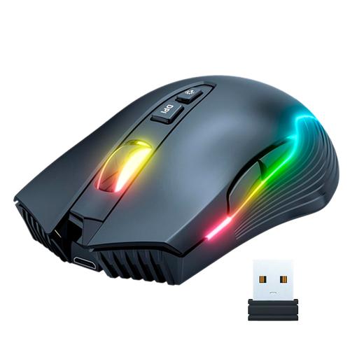 Mouse Inalámbrico Gamer Onikuma CW905 con Luz RGB - 0