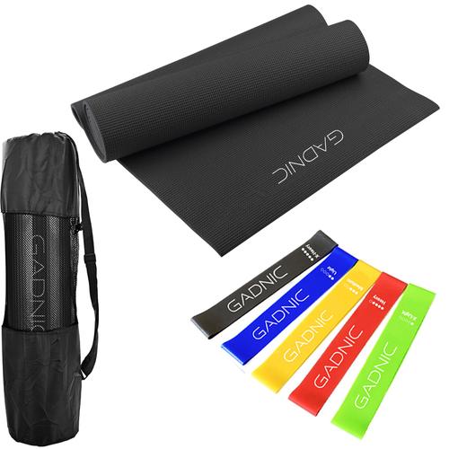 Colchoneta Yoga Mat PVC  Kit de Bandas de Resistencia - 0