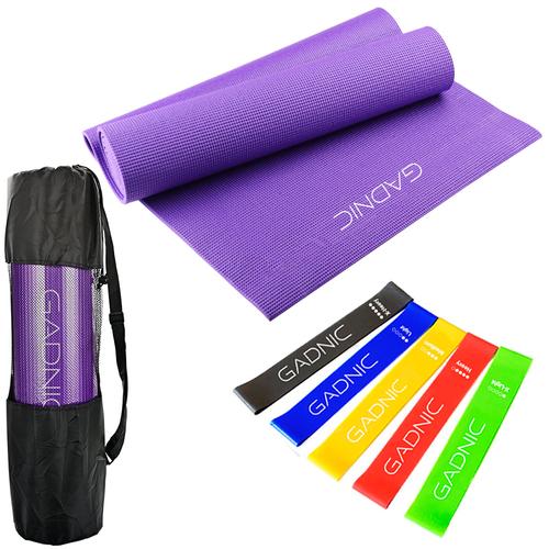 Colchoneta Yoga Mat PVC  Kit de Bandas de Resistencia - 0