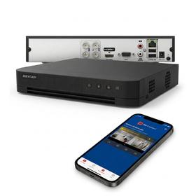  DVR Hikvision 4 Canales DS-7204HGHI-M1 1080p H265Pro  