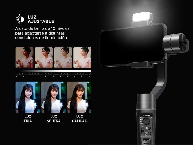 Gimbal Hohem ISteady Mobile Plus - Estabilizador Para IPhone/Android (280g)