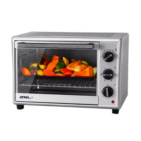 Horno Electrico Grill Atma Hga4022pi 1500W 40L Timer Plateado