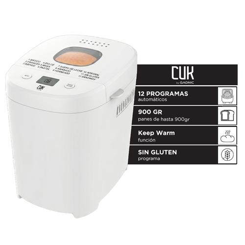 Máquina De Pan Automática CUK By Gadnic 12 Programas 550W - 0