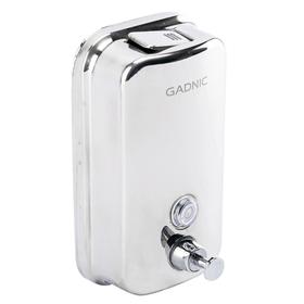  Dispenser de Jabon Liquido Gadnic Metalico 800ml Baño y Cocina