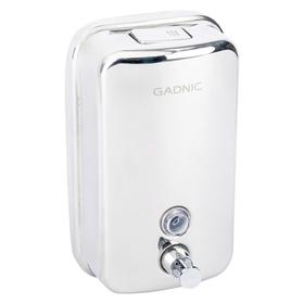Dispenser de Jabon Liquido Gadnic Metálico 1000ml Baño y Cocina