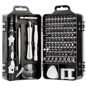 Kit Herramientas para Reparación de Celulares 115 en 1 Mango Antideslizante
