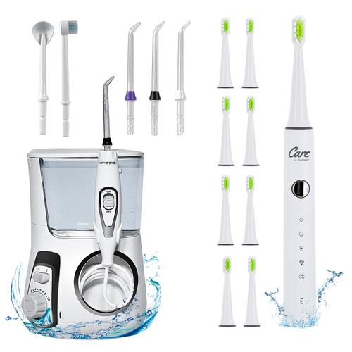 Kit Irrigador Bucal Gadnic + Cepillo De Dientes Eléctrico - 0