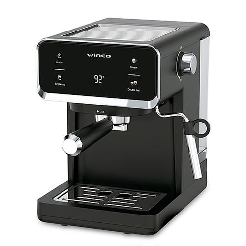 Cafetera Express Winco W1927 Con Espumador De Leche Digital Touch 20 BAR - 0