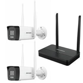 Kit Hikvision EasyLink NKS422W0H 2 Cámaras WiFi Full HD 2MP
