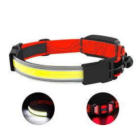 Linterna de Cabeza Gadnic Vincha Ajustable Recargable USB