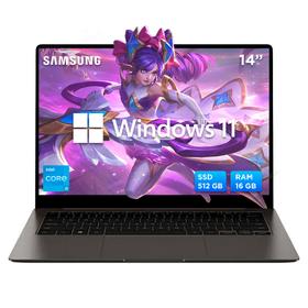 Notebook Samsung Galaxy Book3 Pro i5 RAM 16 GB SSD 512 GB Pantalla AMOLED 14”
