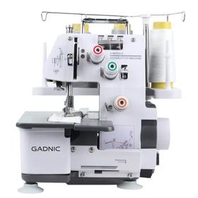  Máquina de Coser Gadnic Interlock de 3 Hilos Semi Industrial Costura Plana 135 W