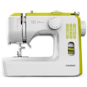 Máquina De Coser Gadnic Multifuncional 12 puntadas Función Retroceso Luz LED Brazo Libre Velocidad Ajustable 71W