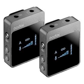 Micrófono Inalámbrico Omnidireccional De doble Canal 