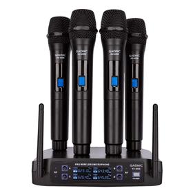 Kit de Micrófonos Inalámbricos Gadnic y Caja Receptora