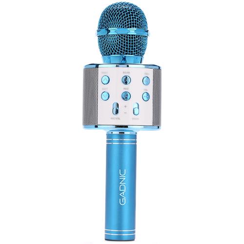 Micrófono Gadnic KM-01 Karaoke Inalámbrico Bluetooth c/ Efectos de Voz - 0
