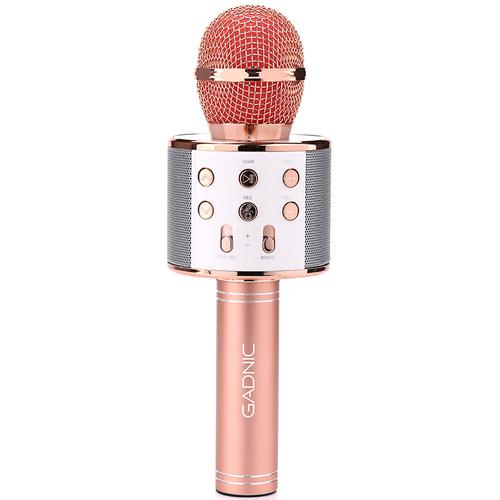Micrófono Gadnic KM-01 Karaoke Inalámbrico Bluetooth c/ Efectos de Voz - 0