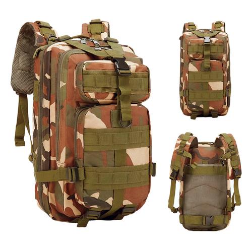 Mochila Táctica Gadnic 25Lts Militar Mochilero Compatible Camelback Compartimentos Varios - 0