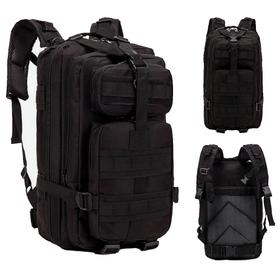 Mochila Táctica Gadnic 25Lts Militar Mochilero Compatible Camelback Compartimentos Varios