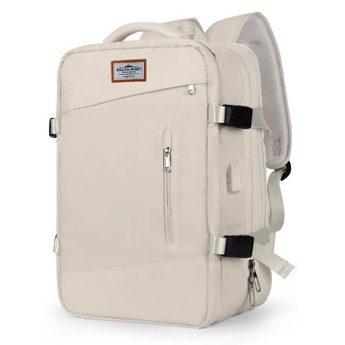 Mochila de Viaje South Port MCH228 Expansible Para Equipaje Con Puerto USB Impermeable - 0