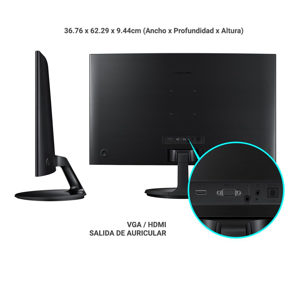 Monitor Samsung F390 27" Curvo Gamer Full HD 60Hz