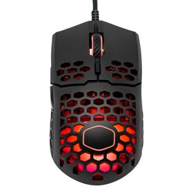 Mouse Gamer Coolermaster MM711 Black Matte Led RGB 16000 DPI Ultraliviano 
