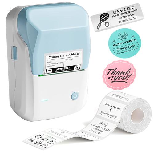 Impresora Térmica Portátil Niimbot B1 Etiquetadora Rollos 20-50mm - 0