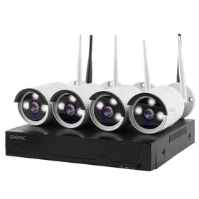 Cámaras de Seguridad x4  NVR Gadnic SX24 Interior  Exterior IP WiFi Visión Nocturna 1Tb