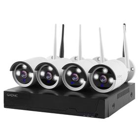 Cámaras de Seguridad x4 + NVR Gadnic SX24 Interior / Exterior IP WiFi Visión Nocturna 1Tb