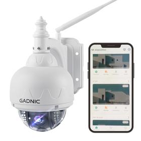 Cámara de Seguridad Gadnic Domo Motorizado IP WiFi Full HD Visión Nocturna