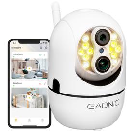 Cámara De Seguridad Gadnic Con Lente Dual y Visión Nocturna
