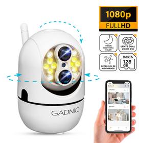 Cámara De Seguridad Gadnic Con Lente Dual y Visión Nocturna