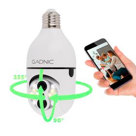 Cámara de Seguridad Gadnic tipo Bulbo Doble